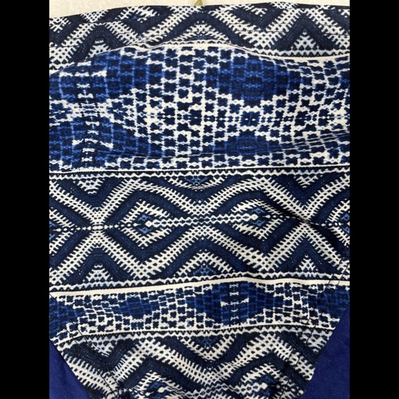 NEW La Blanca Designer Jeans‎ Side Shirred Hipster Bikini Bottom [SZ 14 US ] - Picture 7 of 12